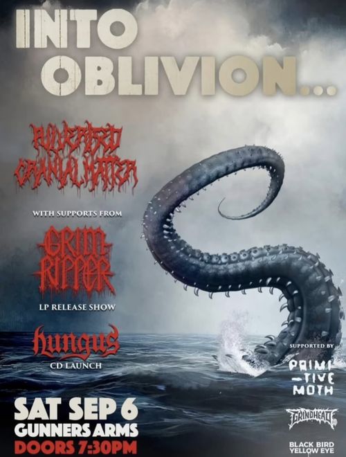 Pulverised Cranial Matter, Grim Ripper, Hungus